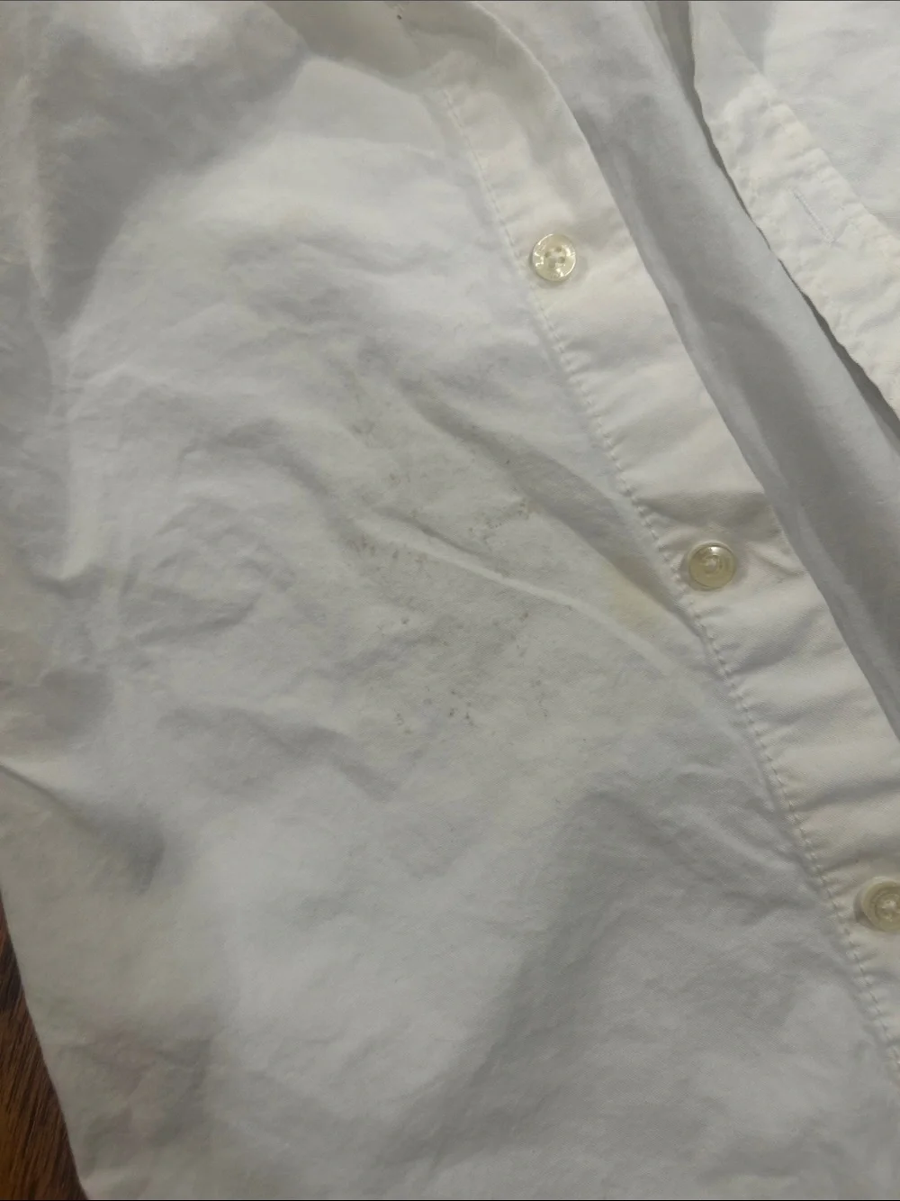 H&M White Kids Button-Down Shirt Jacket with Blue Whale Embroidery